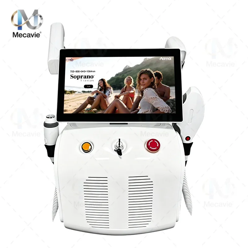 2026 Commercial Salon 5000W 5Waves Diode Laser Machine Ice Titanium Cooling System Efficient Full Body Hair Removal Care Device