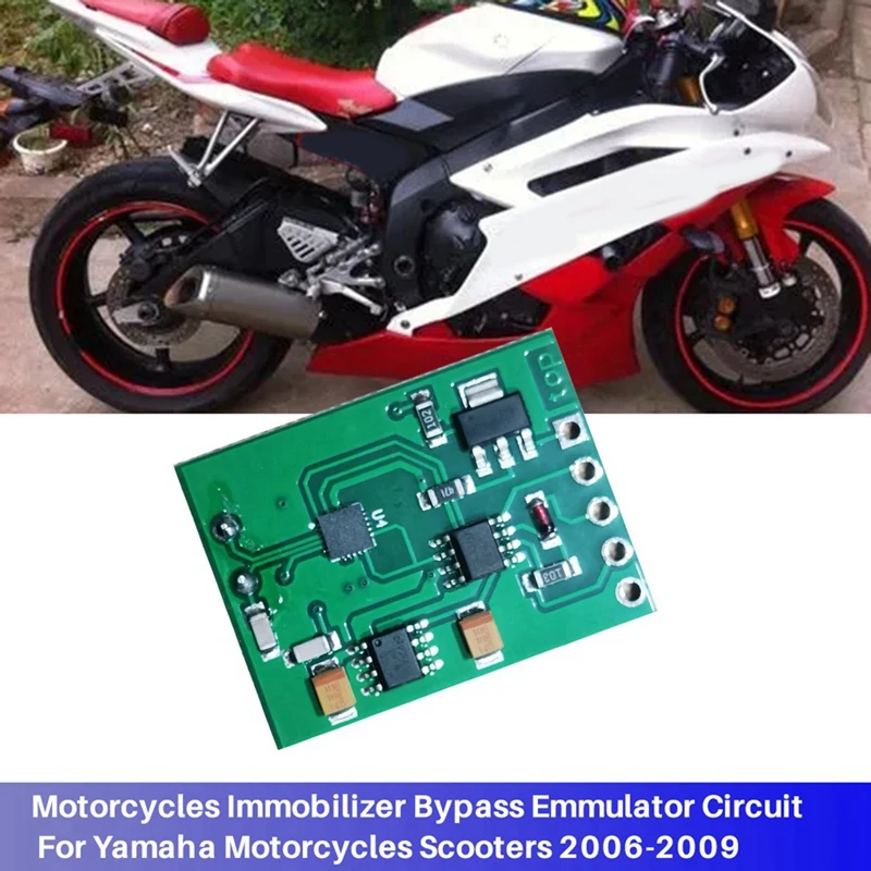 Motorcycles Immobilizer Bypass Emmulator Circuit For Yamaha Motorcycles Scooters 2006-2009 Parts Immobiliser Emulator Chips