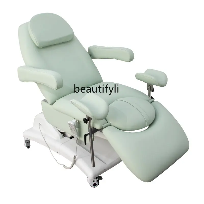 

Gynecological Outpatient Medical Bed Confinement Center Nursing Surgery Electric Beauty Bed Medical Multi-Function Bed