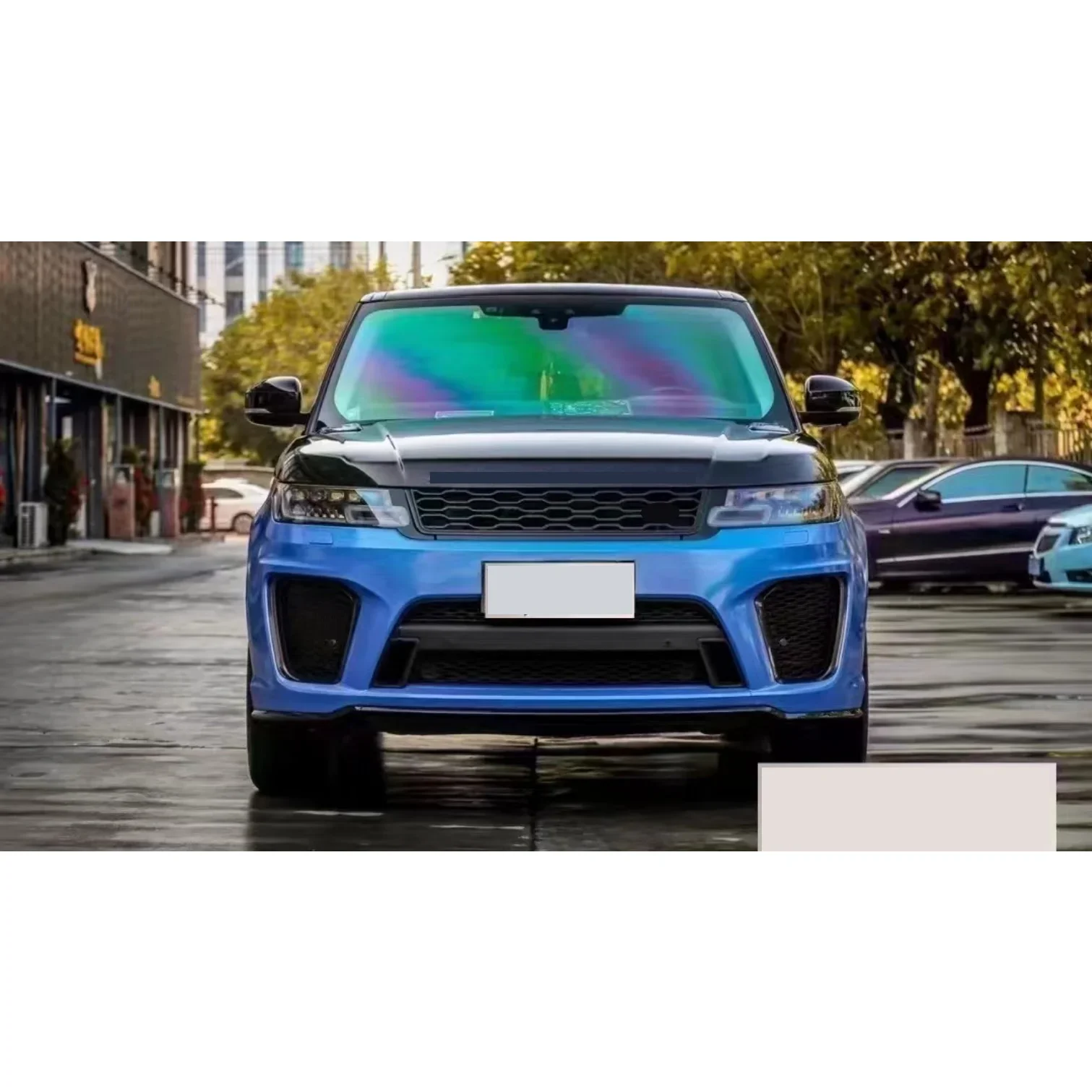 طقم هيكل LDR لنادي التعديل BR لـ Ran Ge Rover 2013-2017 ترقية إلى 2018-2021 Sport Svr ملحقات السيارات مصدات غطاء السيارة