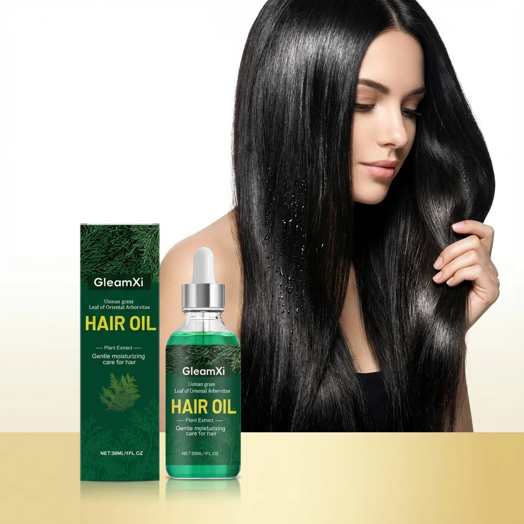 Hair Strengthening Oil Moisturizing Improve Split End Natural Softness Shine Scalp Treatment Smoothing Repair Hair Essential Oil