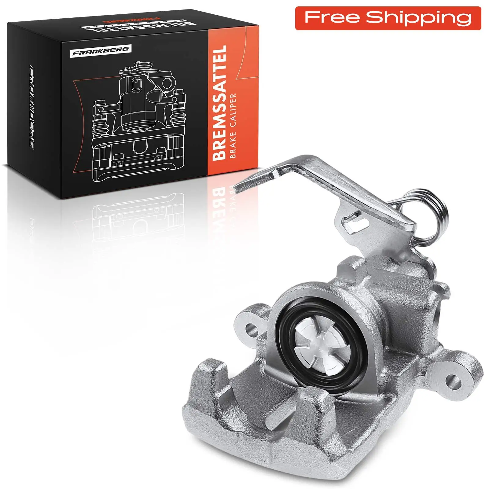 Frankberg 1x Remklauw Achteras Links voor Honda Civic VIII Hatchback FK FN 2005-2011 43019-SMG-E02