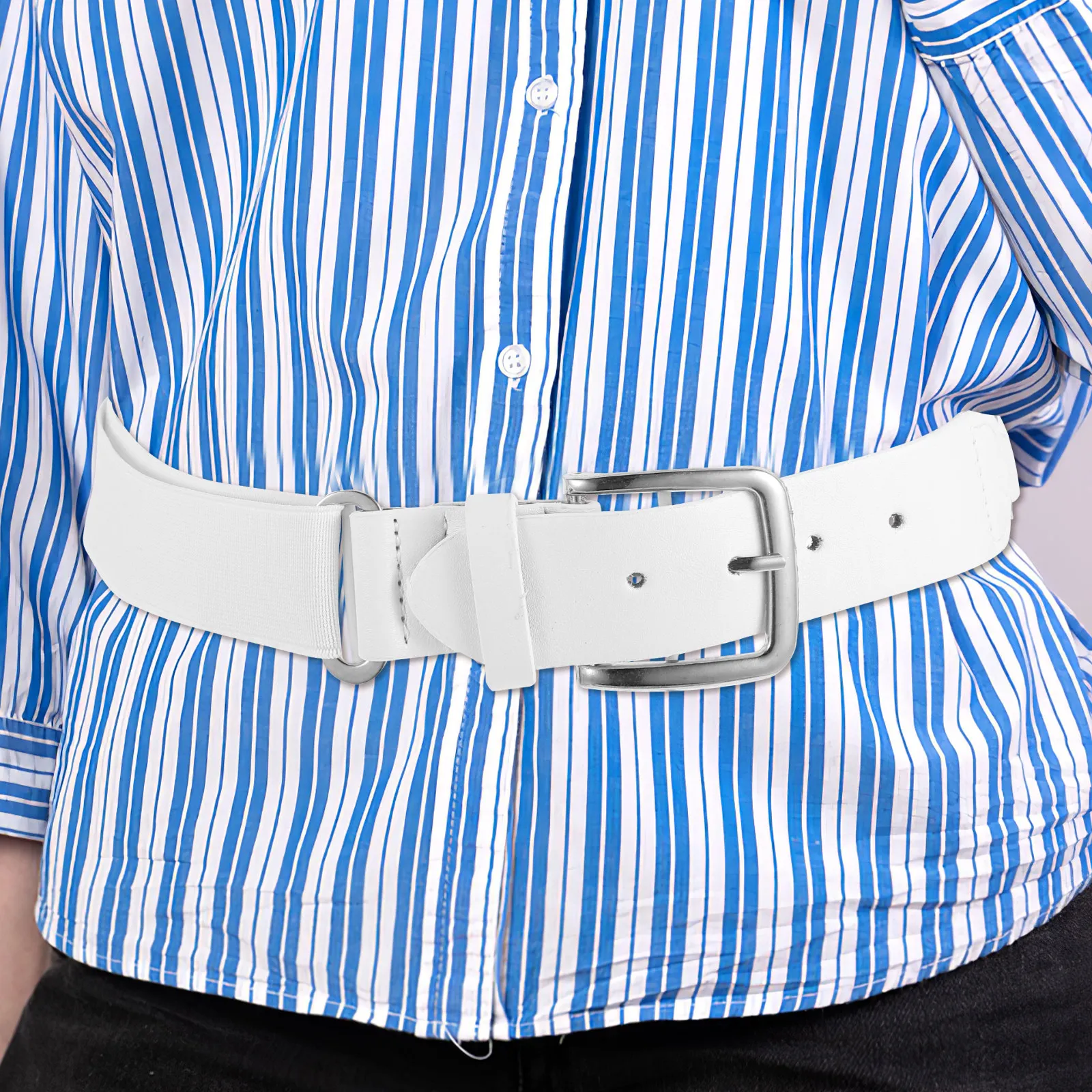 

Elastic Belt Stretchy Elasticated Softball for Women Waist Softballs Belts Men's