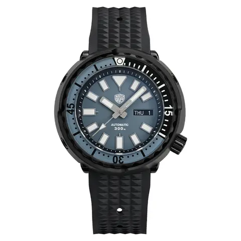 Watchdives Tuna Automatic Dive Watch NH36 automatic Movement PVD Coated Stainless Steel Case Wristwatch Sapphire Crystal Watches