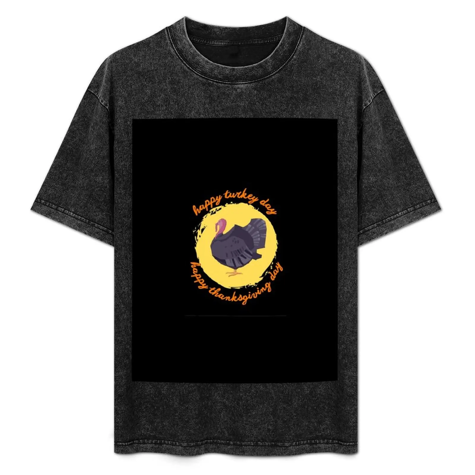 

Happy Turkey Thanksgiving Day T-Shirt Mechanic Work Tee Shirt