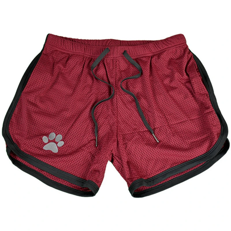 

New men's casual mesh shorts fitness jogging sweatpants fashion colour matching breathable fast drying swimming beach shorts