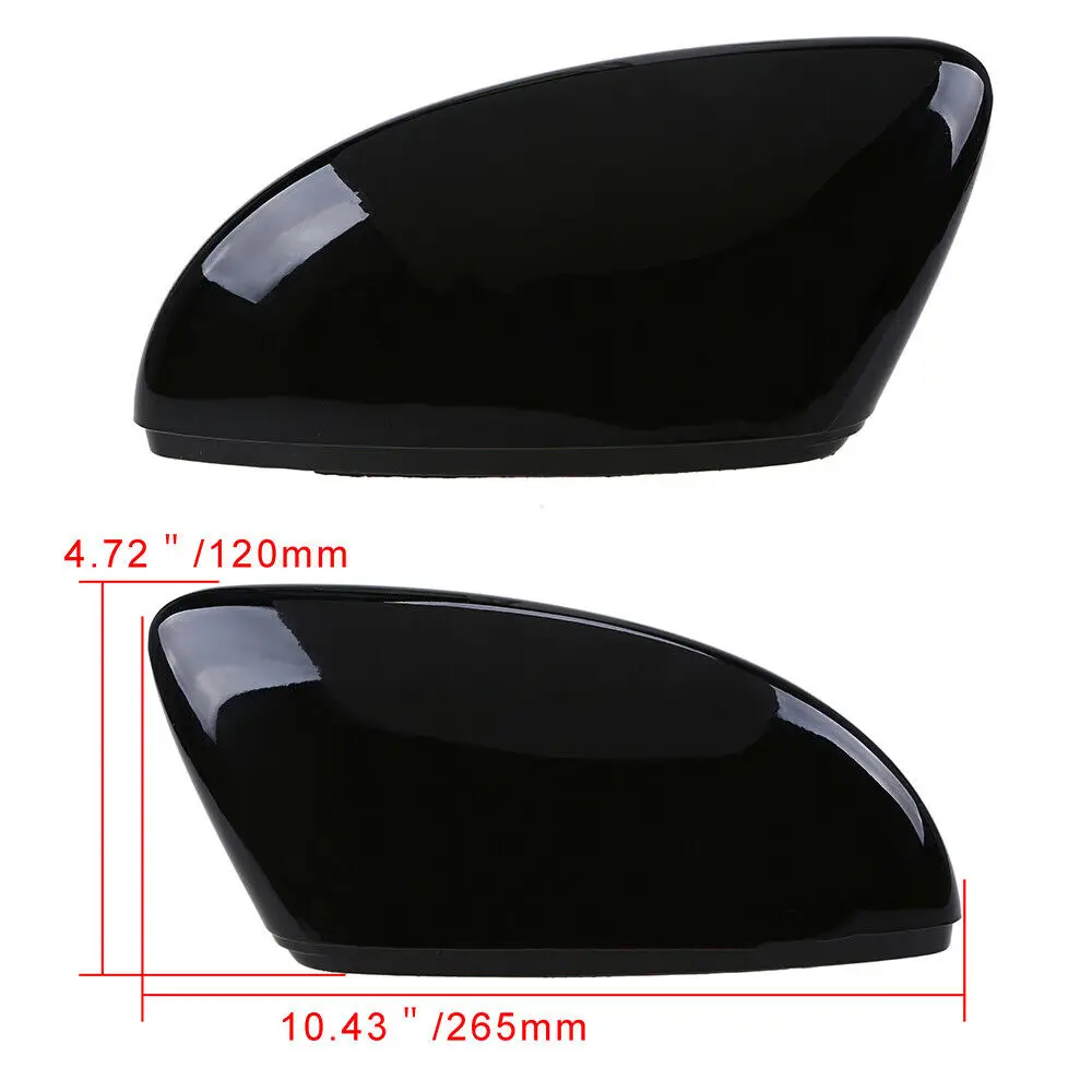 Rearview Mirror Cover Side Wing Mirrors Caps Fit For VW Passat CC Tuning Beetle Eos Jetta Scirocco Car Styling Accessories