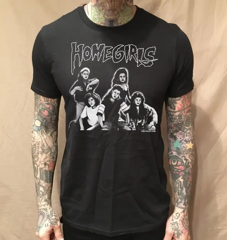 

Черная футболка HomeGirls Mi Vida Loca