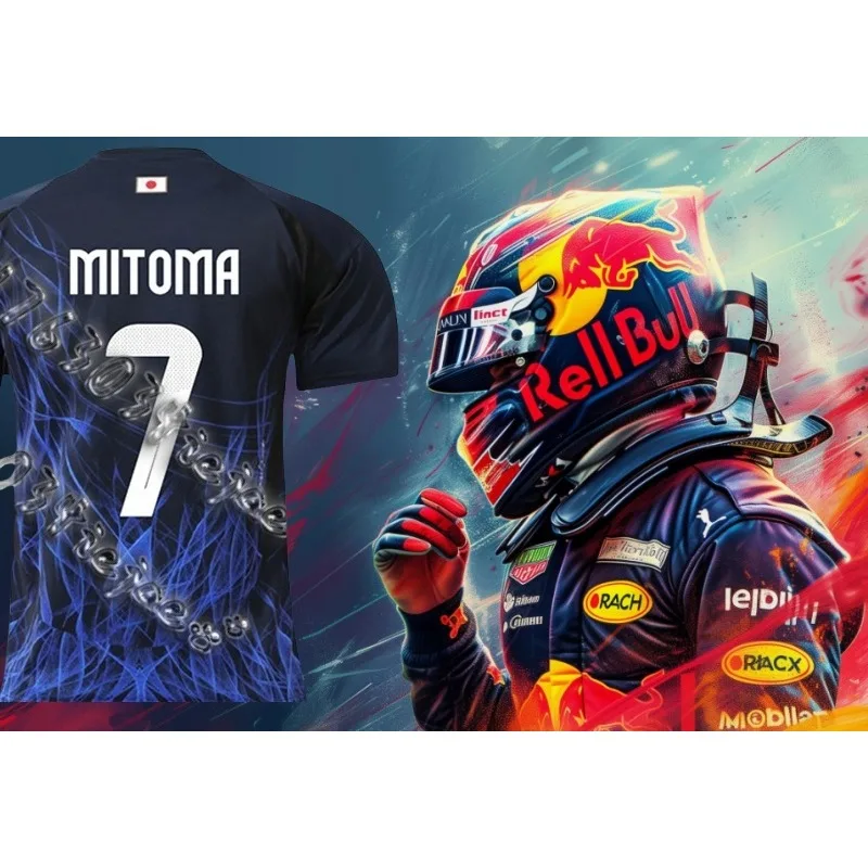 

2025 Summer 3D Printing Casual T-shirt Japan ONE PIECE Animation Version Football Training Clothes Sportswear Short-sleeved Top