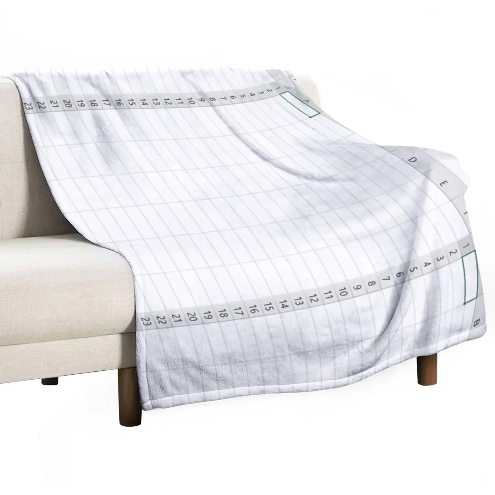 Excel Spreadsheet - Green Throw Blanket Heavy Beach Loose Blankets