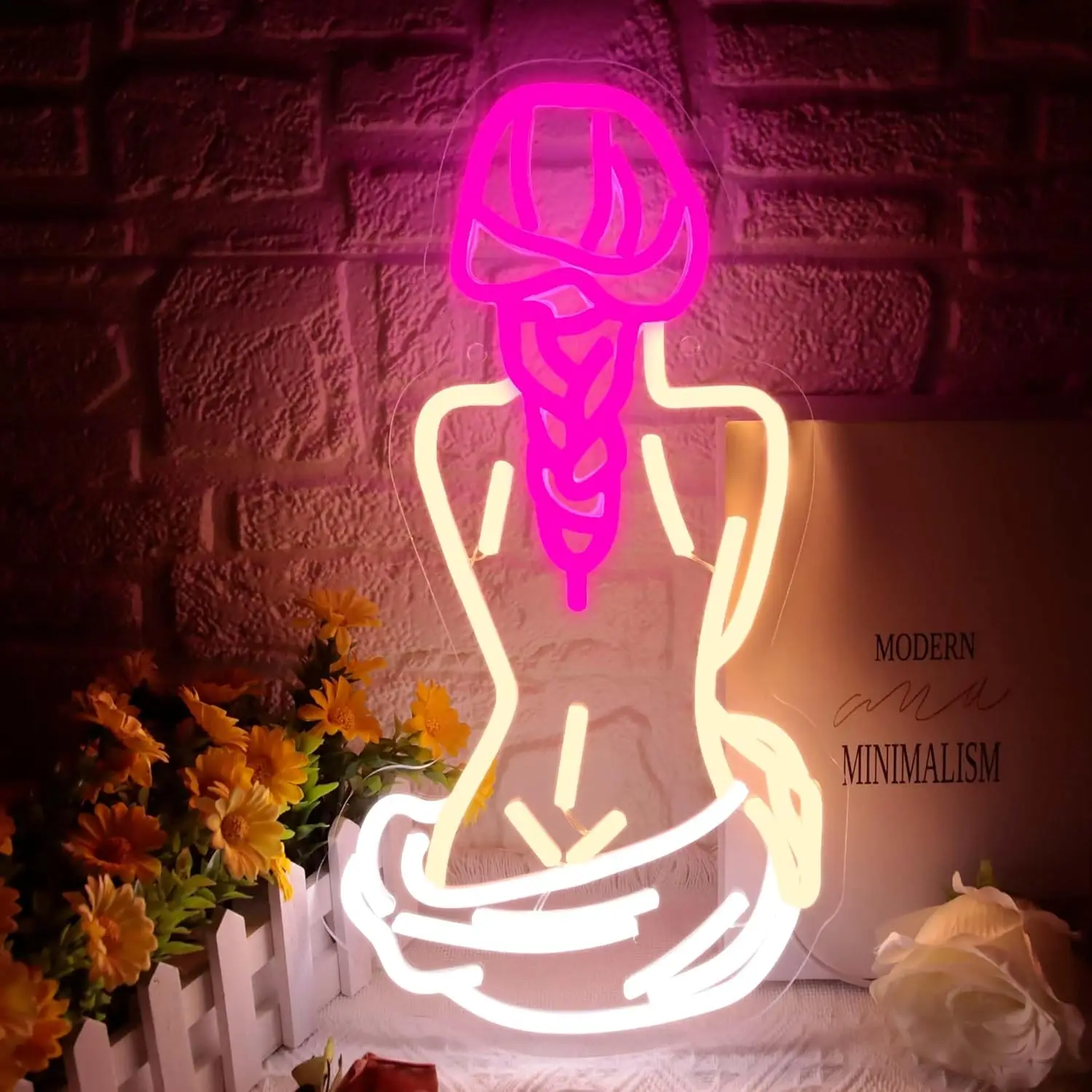 

Lady Back Neon Light Dimmable Led Neon Sign USB Powered for Game Room Party Hotel Man Cave Bar Bedroom Decor Birthday Gift
