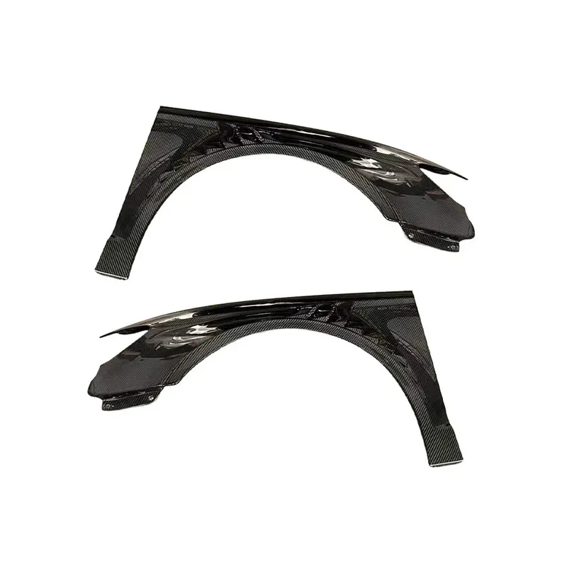 

A Pair Dry Carbon Fiber Fenders For s A3 S3 2017-2019 Front Side Skirts Leaf Plate Car Auto Body Parts