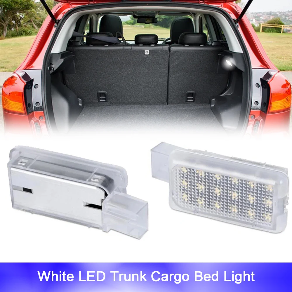 

2pcs No Error LED Interior Trunk Cargo Lights For Mitsubishi ASX Car Luggage Compartment Lamp 6000K