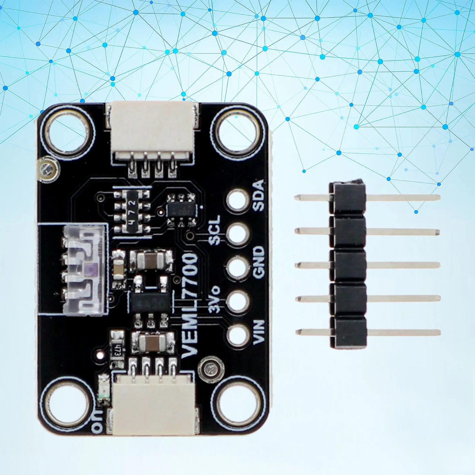 VEML7700 Light Sensor Module 16-Bit High Accuracy I2C STEMMA QT Qwiic 0.0036lx Detection 0-120Klx Detection Range