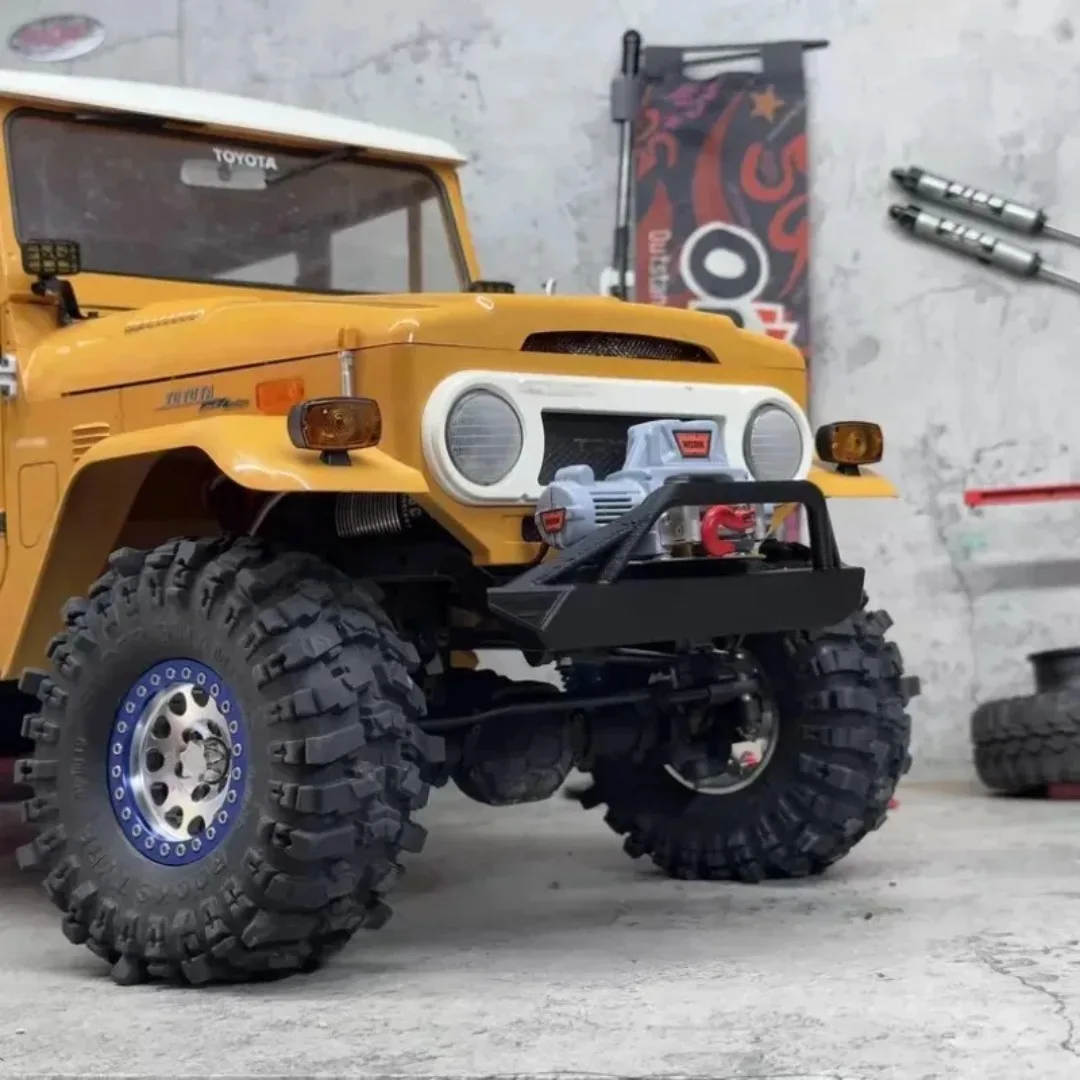 Front Bumper Front Rear Fender Simulation Decor Kit For FMS 1/10 Land Cruiser FJ40 RC Crawler Appearance Mod Parts