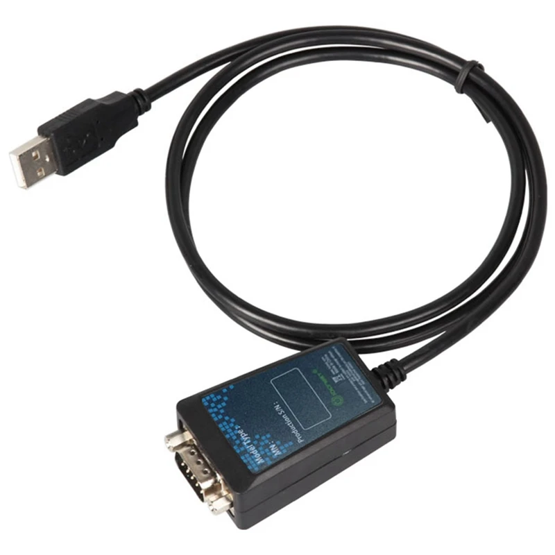 IOCREST USB 2.0 To Serial RS-232 DB9 9Pin Adapter Converter Cable FTDI Chipset Length 1M USB TO RS232 SUPPORT WIN10