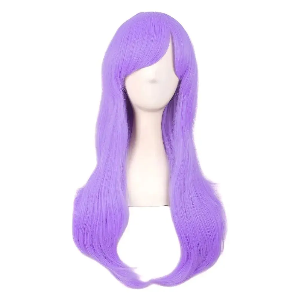 

28" 70cm Long Curly Hair Ends Costume Cosplay Wig