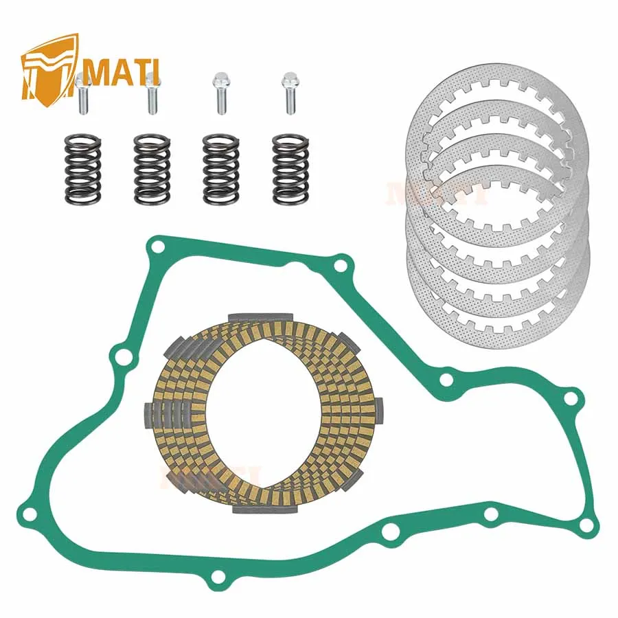 

Clutch Friction Steel Plates Kit +Gasket Spring For Honda CR80R 1987-2002 CR85R 2003-2007 22201-MR8-000 22311-KN4-680