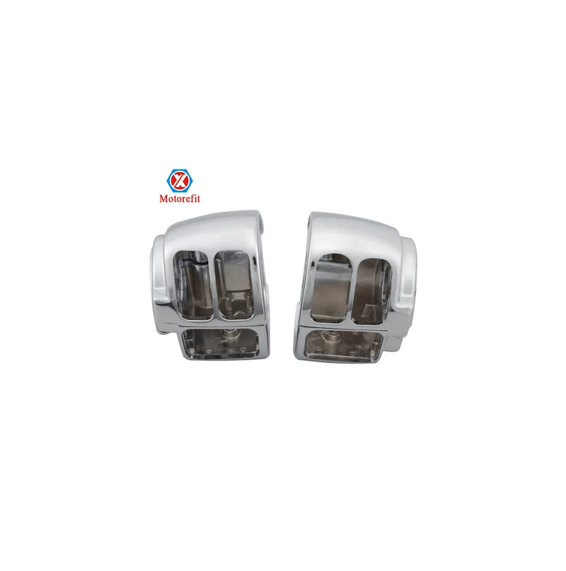 Chrome Switch Housing Cover For Harley Sportster Dyna Softail Sportster V-Rod 96-12