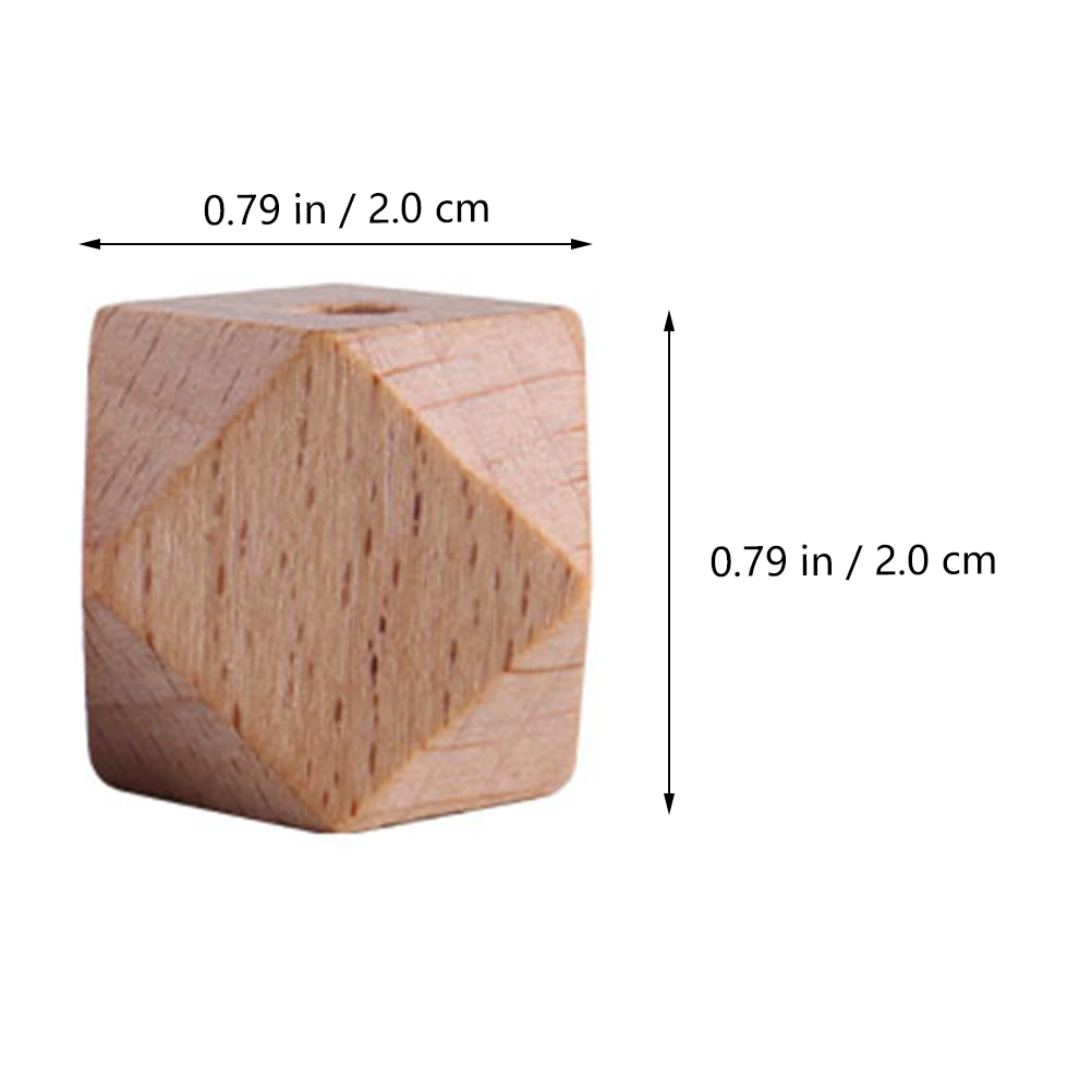 24 個歯が生えるおもちゃアクセサリー 10 20 ミリメートルナチュラル DIY クラフトビーズネックレスジュエリーベビーブレスレットアンチドロップ