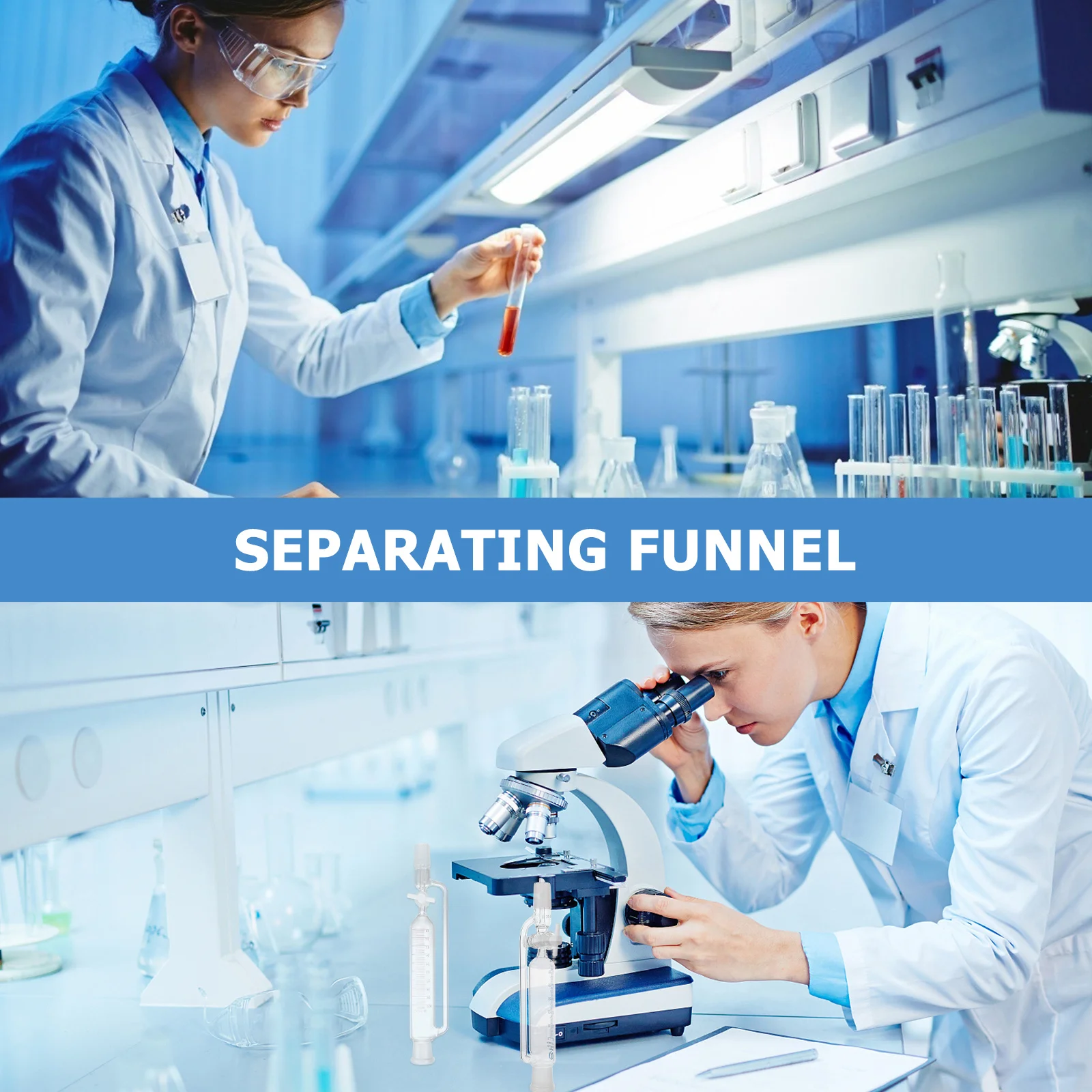

Laboratory Equipment Funnel Cylindrical Funnels Separator Experimental Separatory