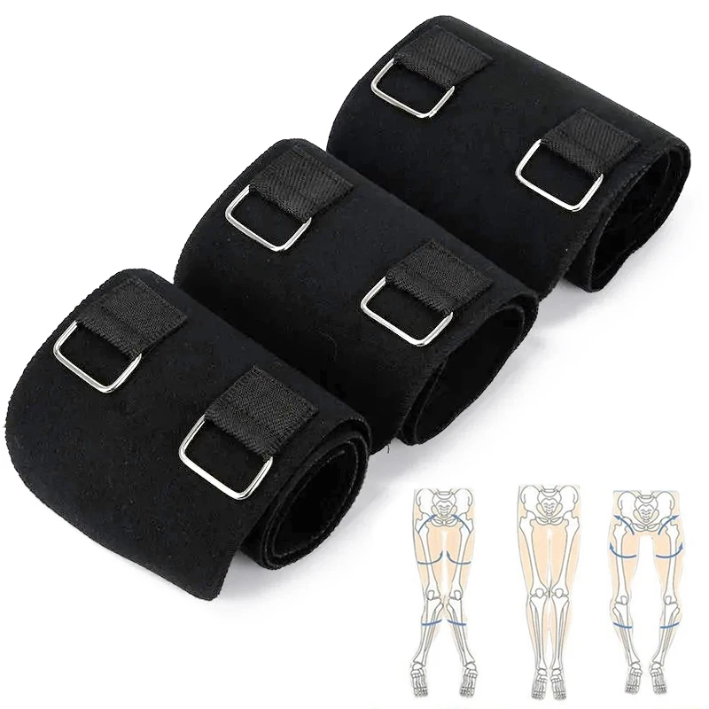 3pcs/set Legs Posture Corrector Multi-functional Bow-legged Correction Bandage Belt Correction Belt For O- Type Legs X-type Legs