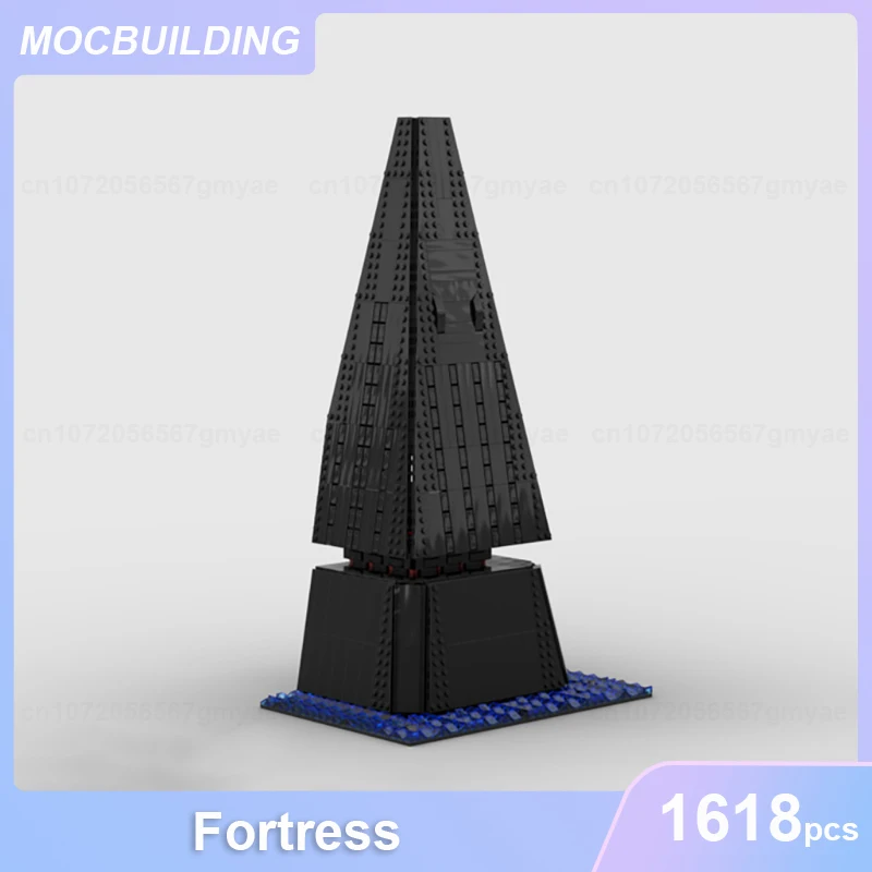 Fortezza Modello MOC Building Blocks FAI DA TE Assemblare Mattoni Architettura Educativa Creativa Raccogliere Display Giocattoli Regali di Natale 1618 PZ