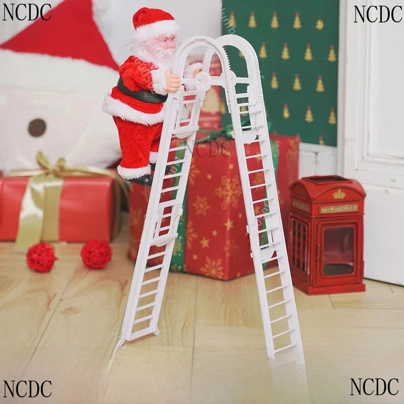 Decorations Atmosphere Santa Claus Ladder Tree Shopping Mall Holiday Decoration Pendant