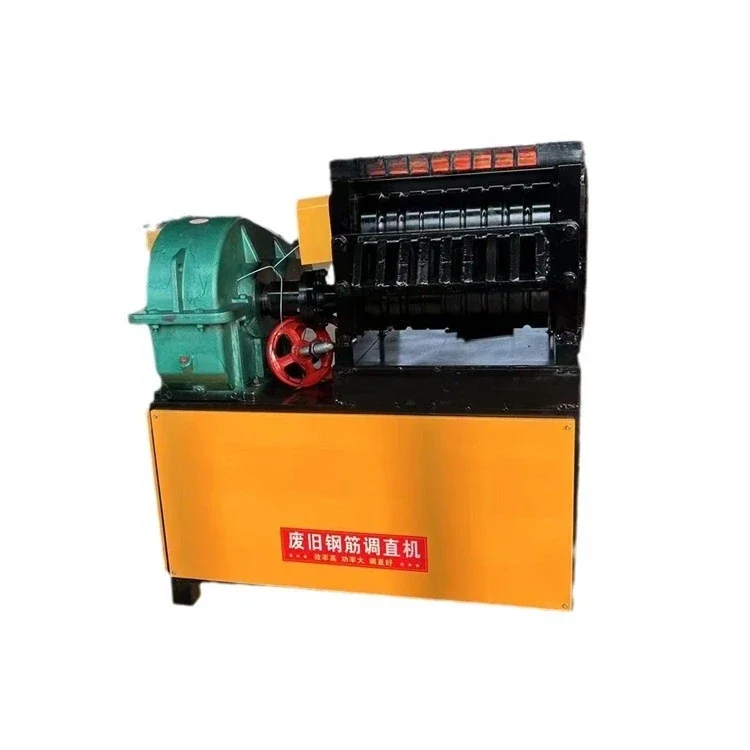 Waste steel bar straightening machine Multi-slot steel bar straightening machine Threaded steel bar waste straightening machine