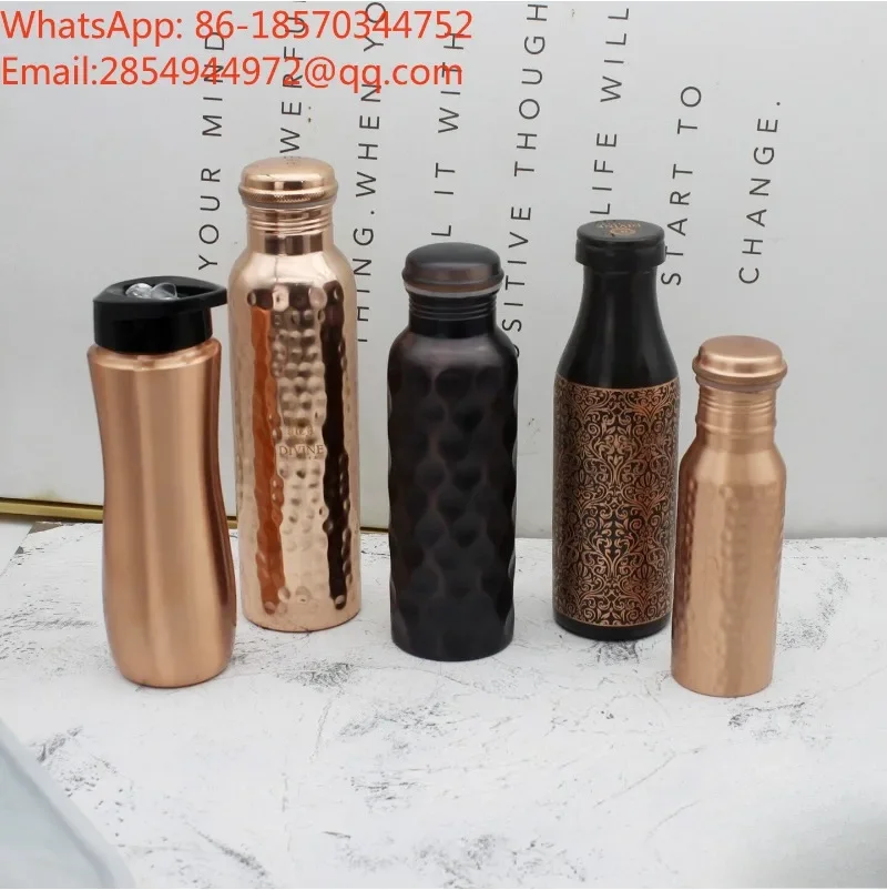 2027-handmade-pure-copper-water-bottle-outdoor-sports-yoga-portable-cold-water-cup-household-portable-copper-water-cup