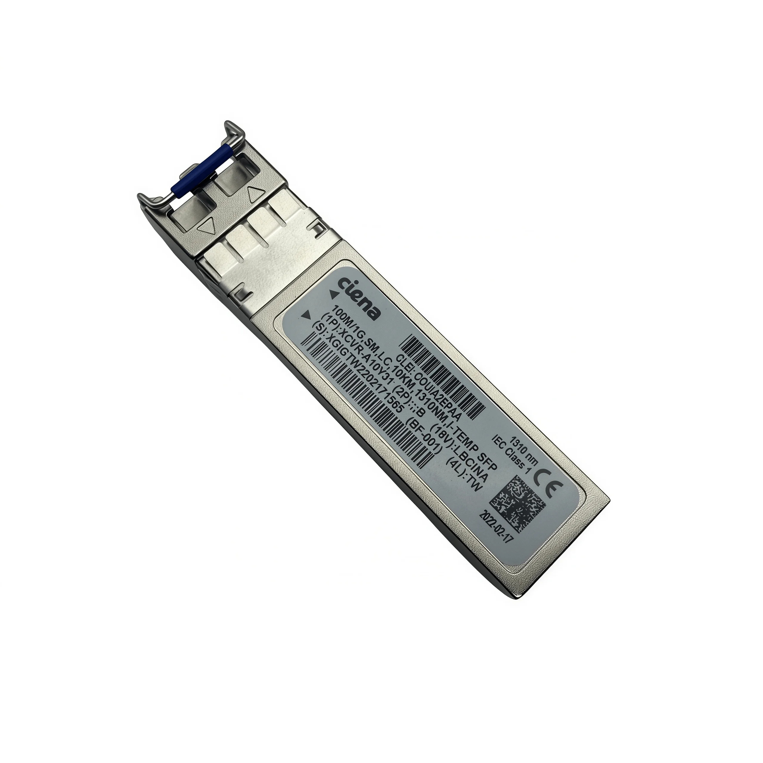 For Ciena XCVR-A10Y31 SFP Optical Transceiver 100M/1G 1310nm 10KM SMF LC Compatible Network Switch