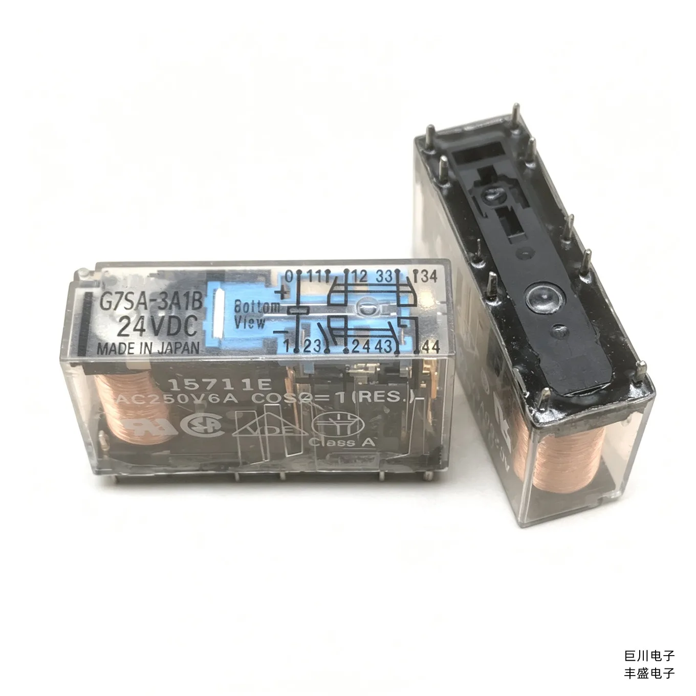 Original New 100% G7SA-3A1B 24VDC 18VDC 48VDC 10Pin 6A Relay Three Open And One Closed