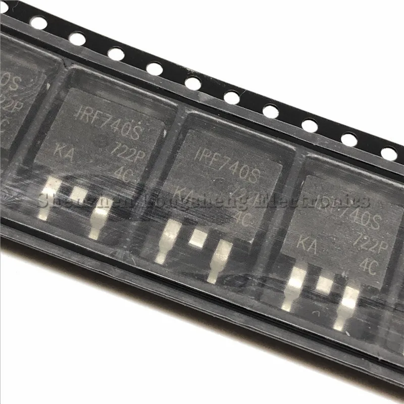 10PCS/LOT IRF740S F740S TO-263 Patch field effect