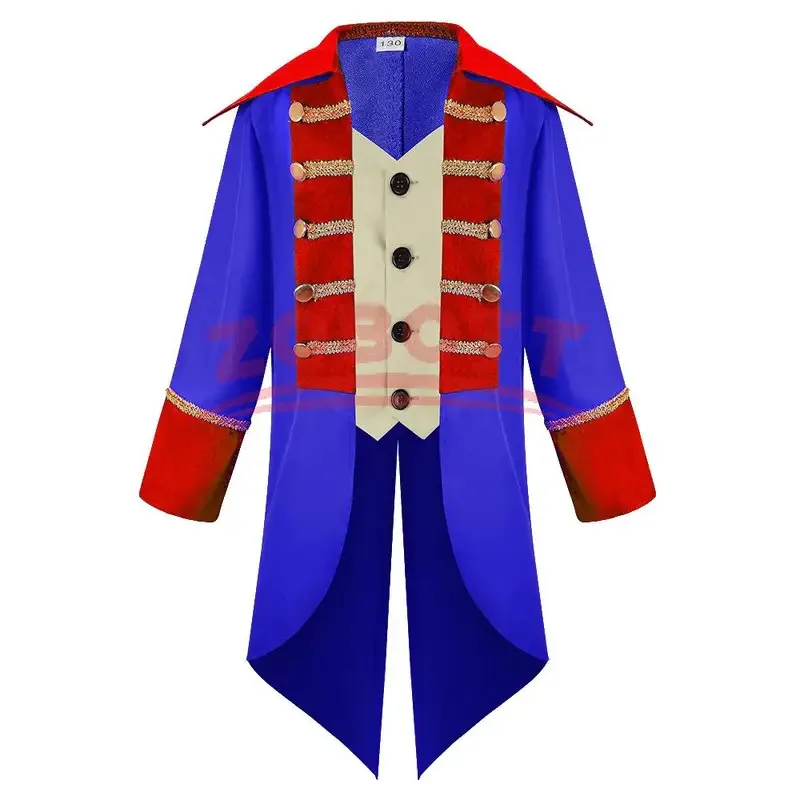 

Хэллоуин Британский Красный Пальто Фрак Наполеон Революционная Война Колониальный Косплей Костюм jk;6