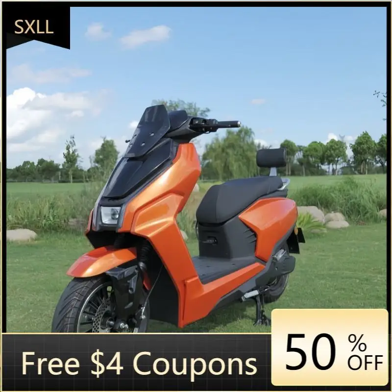 SXLL LVJIAN E4 1500W 60/72V 65km/h 45-100km Range Adult Electric Touring Motorcycle