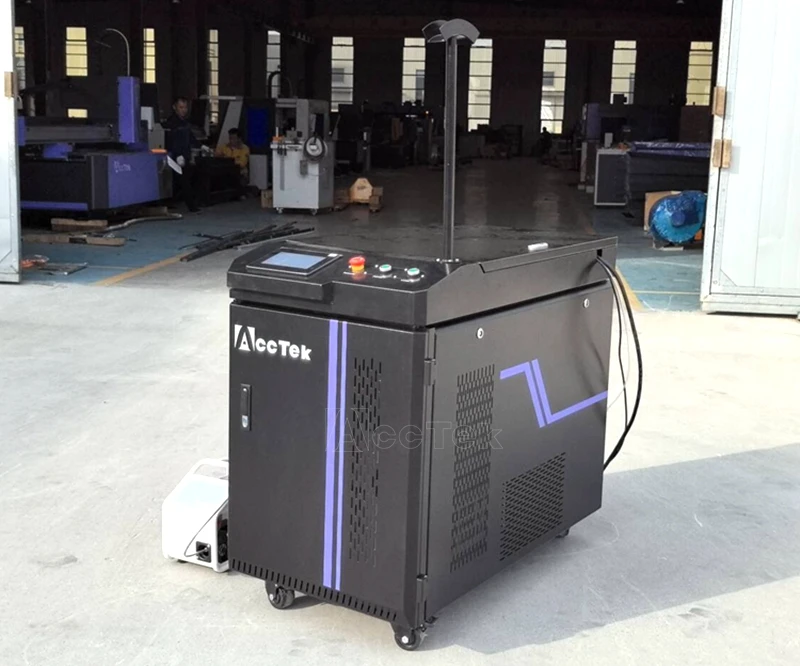 

AKQH-1500 Fiber Laser Welding Machine 2000w 3000w Combined 3 in 1 Fiber Laser Cleaner Welder Machine for Aluminum Steel