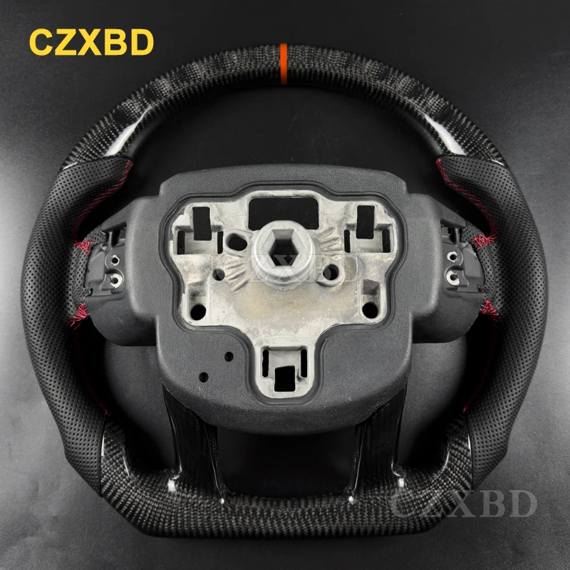 Real Carbon Fiber Steering Wheel For Land Rover Range Rover Sport 2014-2022 L494 SVR Discovery Evoque Defender Velar Customized