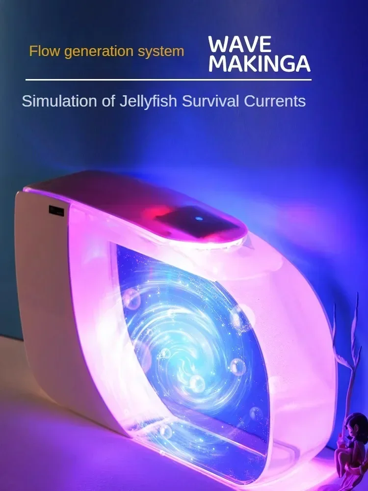 13L Jellyfish Tank Desktop Fish Tank Creative Small Jellyfish Tank Wet And Dry Separation Filtration System Akatsuki