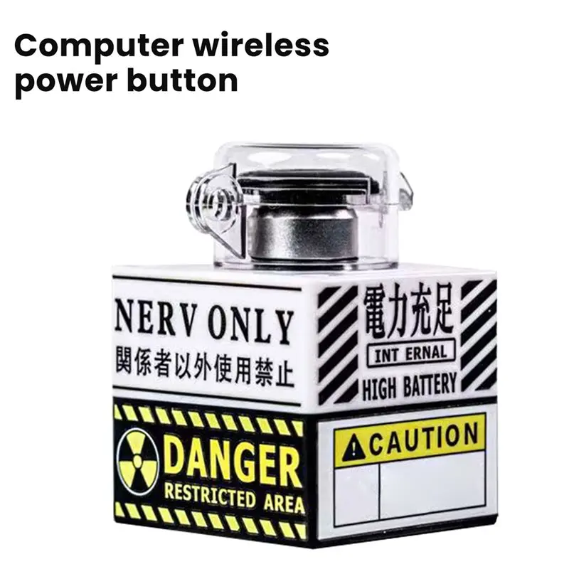 Y51A-PC اللوحة الأم اللاسلكية عن بعد تشغيل/إيقاف التبديل لأجهزة الكمبيوتر المكتبية. زخرفة زر التمهيد للألعاب