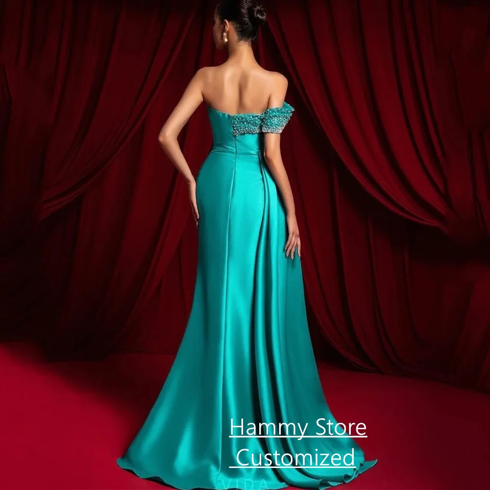 أزياء حورية البحر مساء اللباس قطار الاجتياح مخصص قبالة الكتف الحبيب الديكور مطرزة الرقص حزب ثوب فساتين حفلة موسيقية