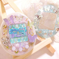 In Stock Electronic Pet Protective Cover Laurel Love Diamond Wings Style Tamagotchi 4u/4u+ Series Panel Protection Cover Gifts