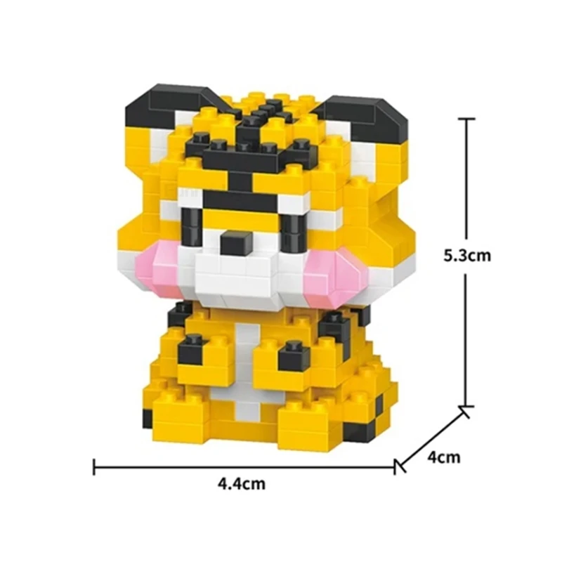 Insecten Micro Dieren Huisdieren Katten Hond Bouwstenen 3D Diamantmodel BIJEN Slak Stenen Stad Bouwspeelgoed voor Kinderen Kindercadeau