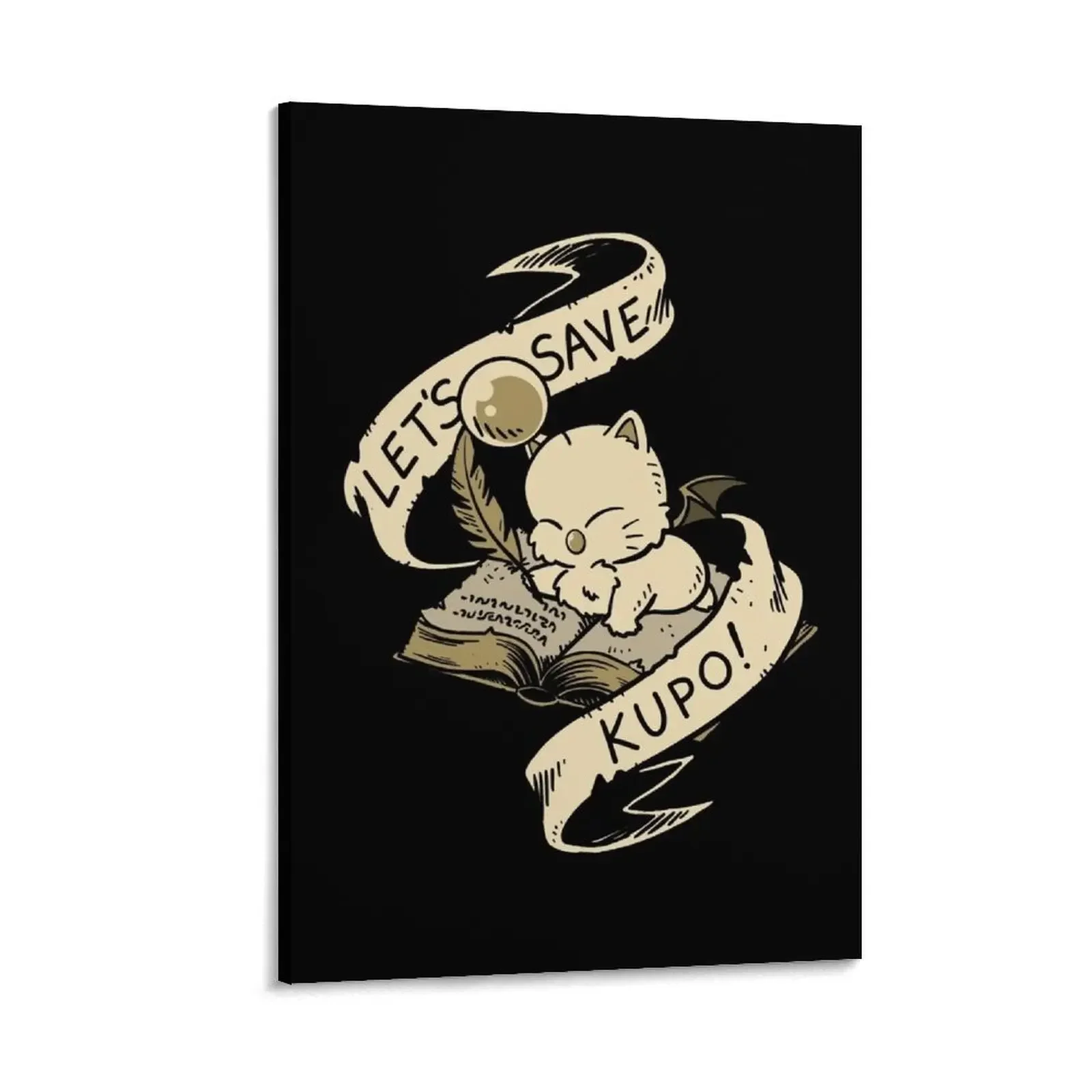 

Let's Save, Kupo! Canvas Painting home decorations wall frame for living room art