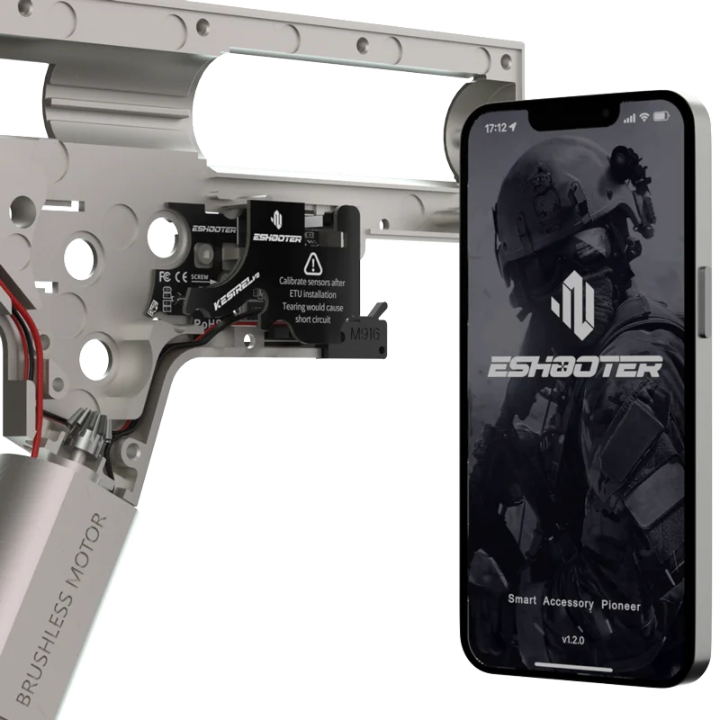 Eshooter Kestrel V2 Airsoft MOSFET ETU for V2 Gearbox