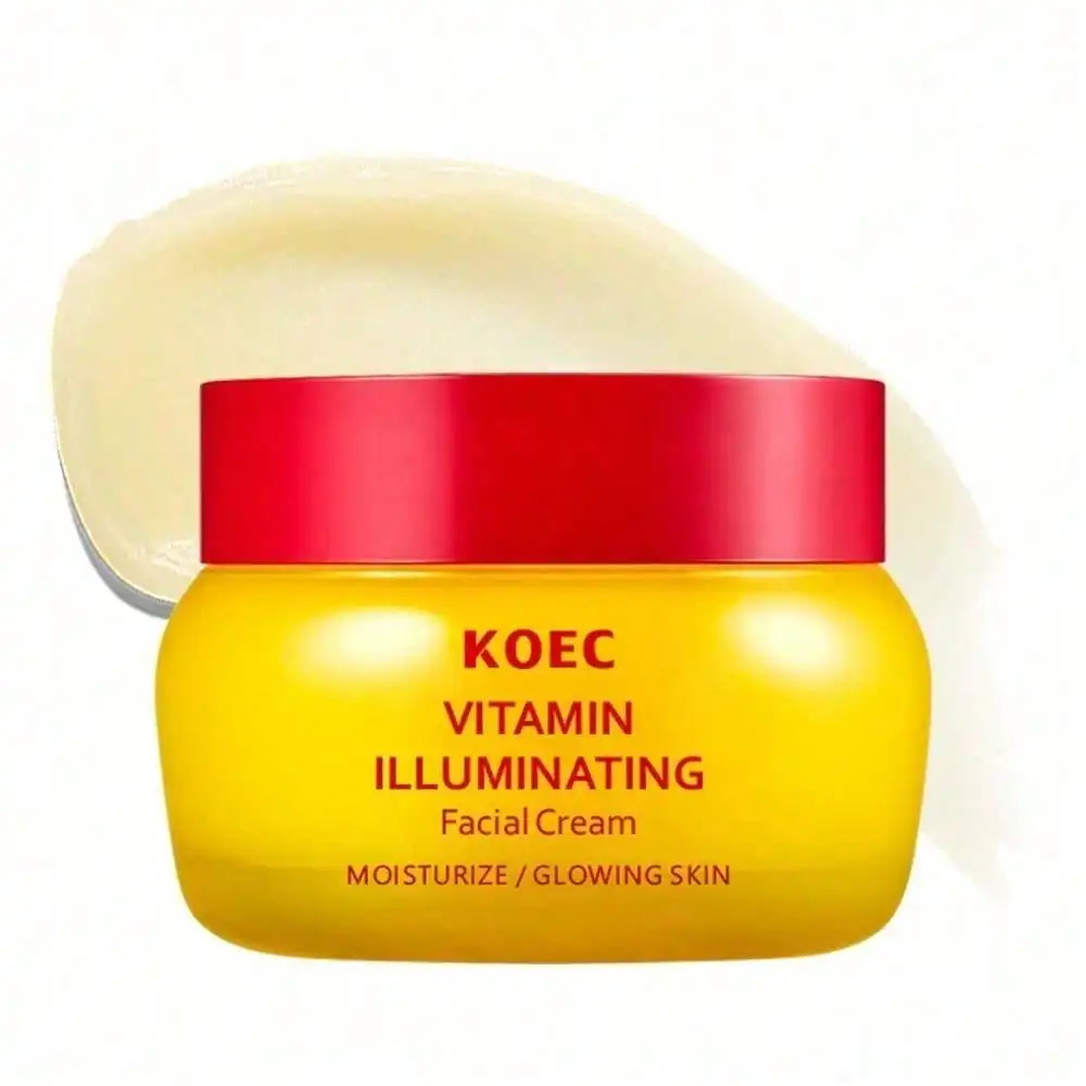 Brightening Cream, Fade Dark Spots, Even Skin Tone, Repair Skin Barrier, Vitamin C Niacinamide TXA, Lightweight Texture, 50ml