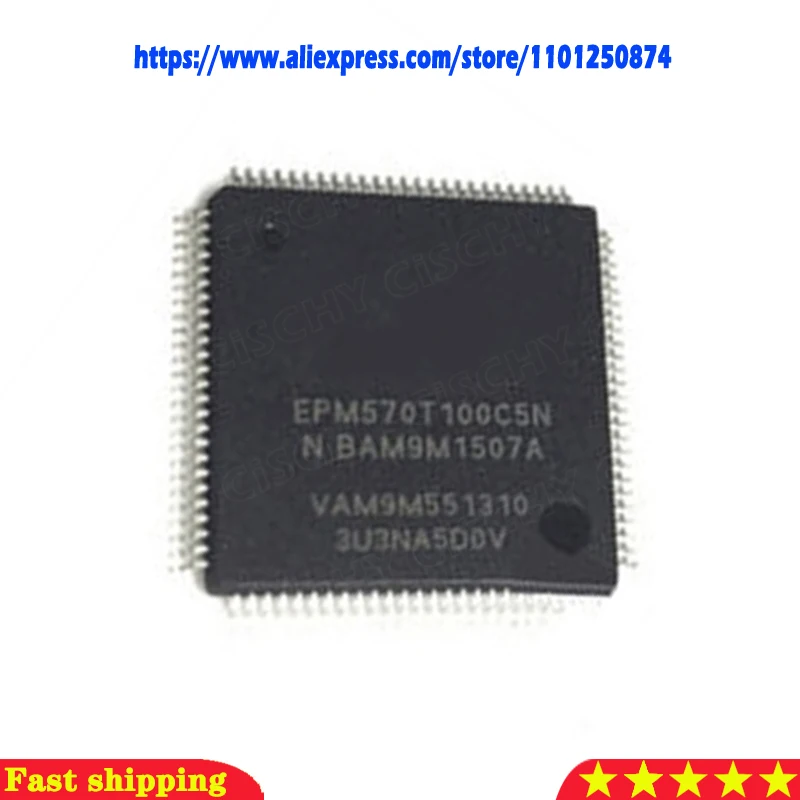 

5pcs/lot EPM570T100C5N EPM570T100C5 TQFP-100 In Stock