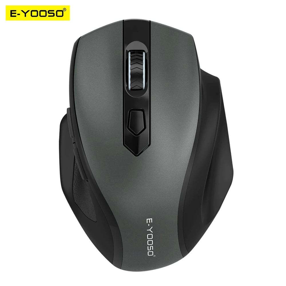 E-YOOSO E-1141 USB 2,4G ratón inalámbrico para juegos de oficina 4000 DPI ratón óptico para juegos ergonómico para ordenador portátil