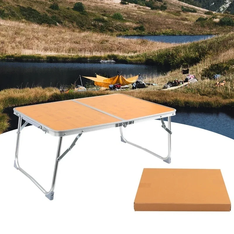 

Foldable Lightweight Small Table Camping Portable Folding Table Outdoor Aluminum Alloy Table for Fishing Picnic Beach Furniture