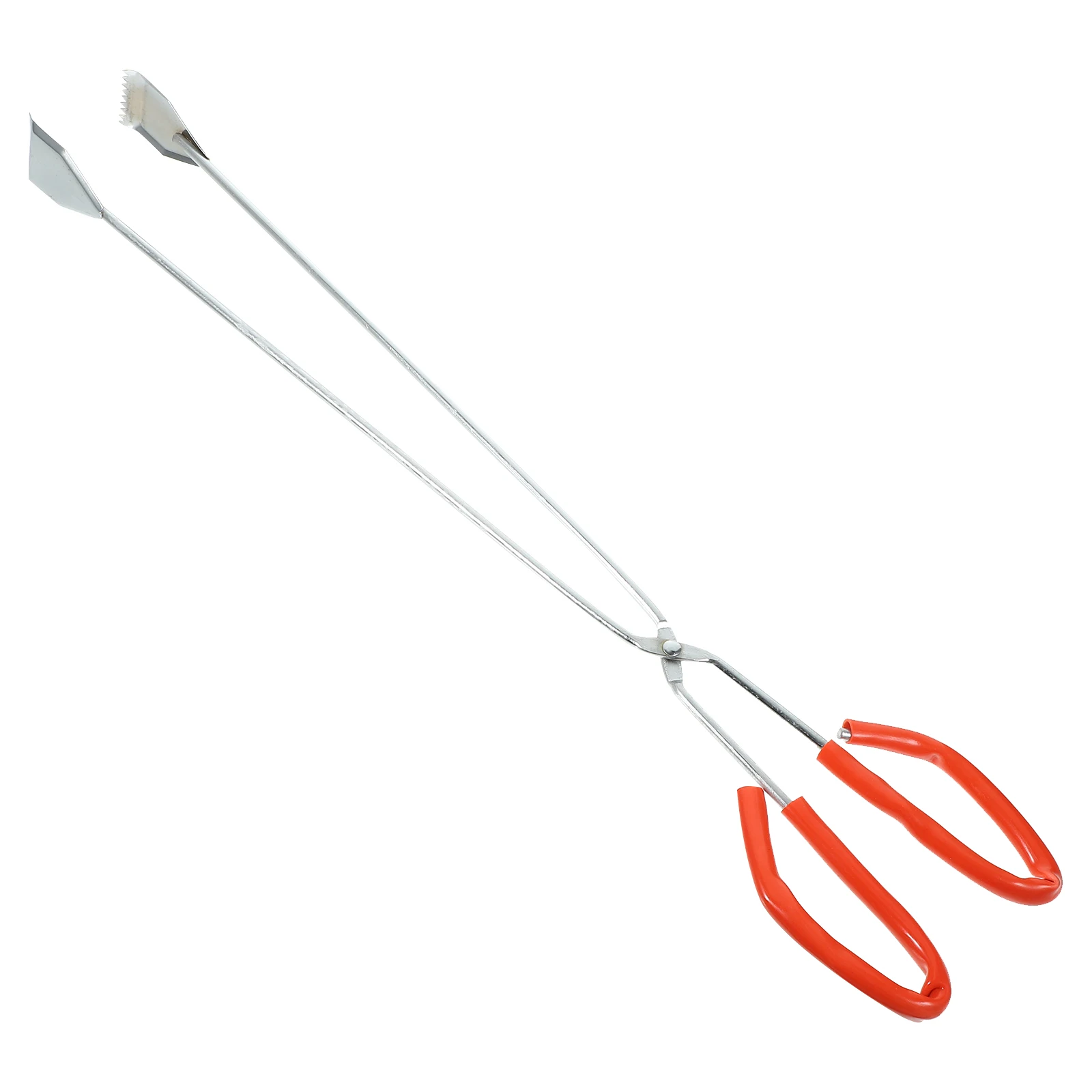 

1pcs Garbage Clamp 60cm Stainless Steel Litter Picker Trash Grabber Tool Home Cleaning Outdoor Use Reusable Tongs Broom Dustpan