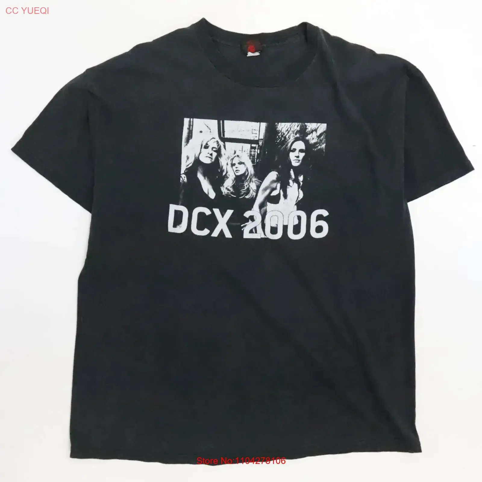 Vintage Dixie Chicks DCX Accidents Accusations World Tour 2006 T Shirt Size XL vintage Washed Stylish Stretched Casual homme